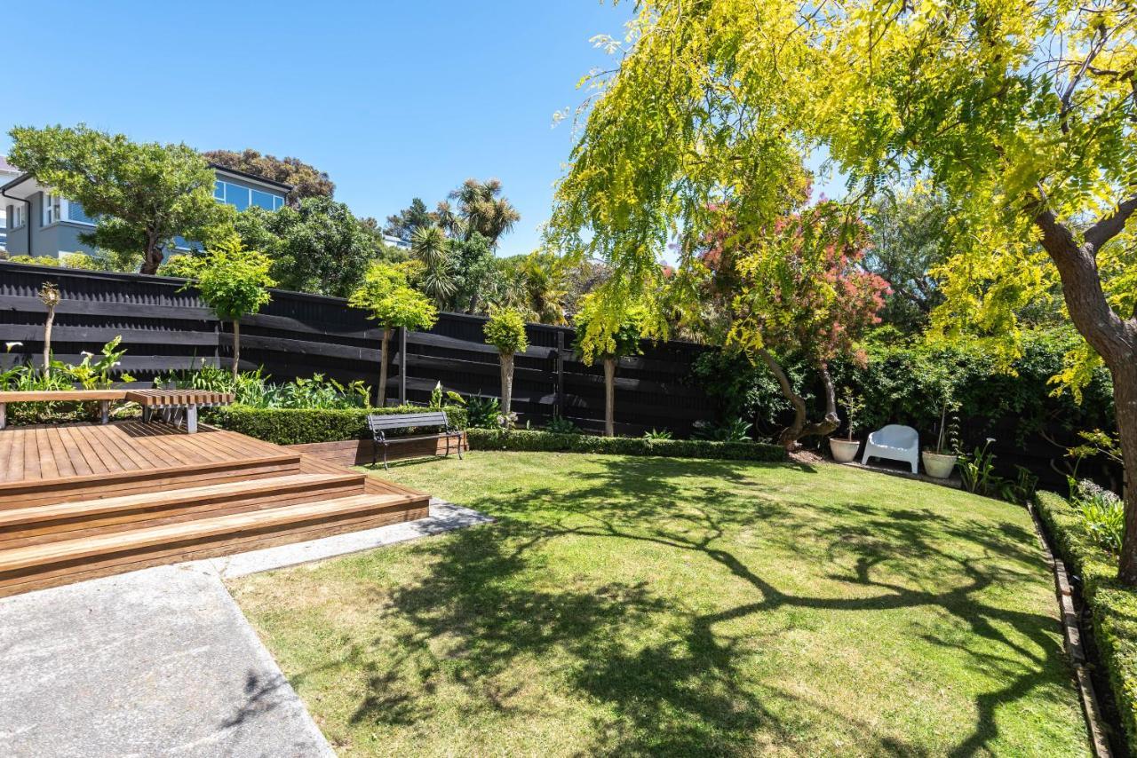 Ferienwohnung Retro Living - Lush Garden Christchurch Exterior foto